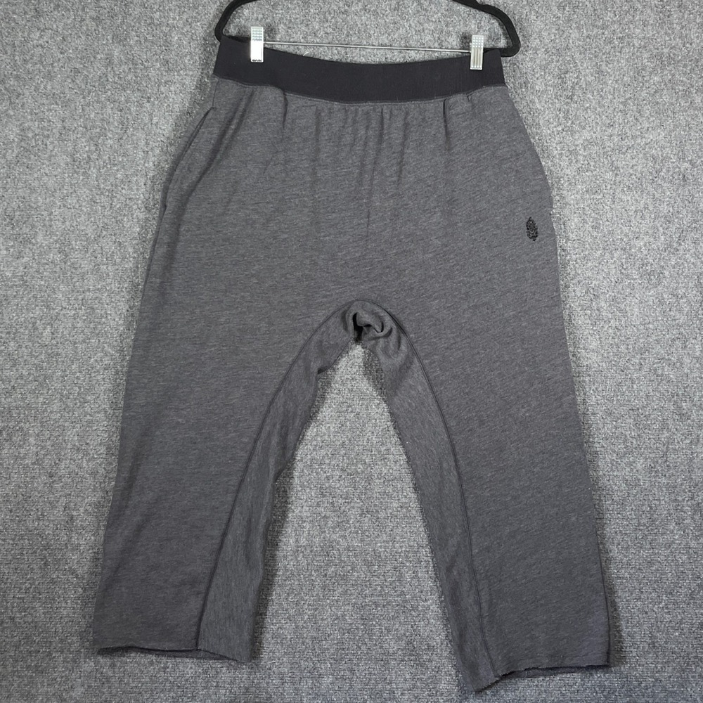 Free People Movement Women Pants You Wish Cropped Wide Leg Gray Large #3522
